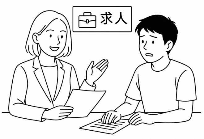 会社都合退職の際の転職支援​