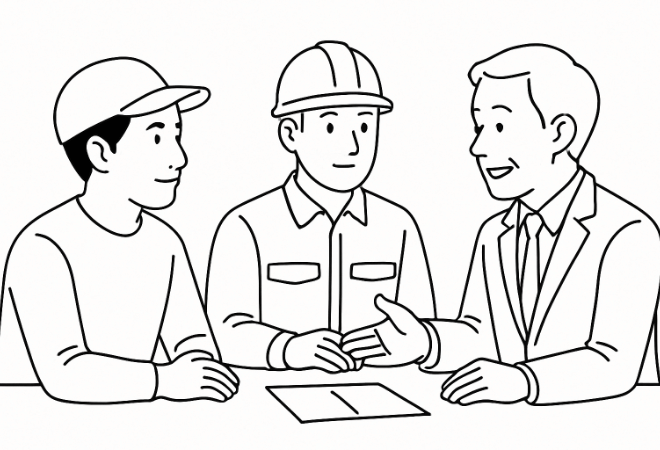 定期的な面談​